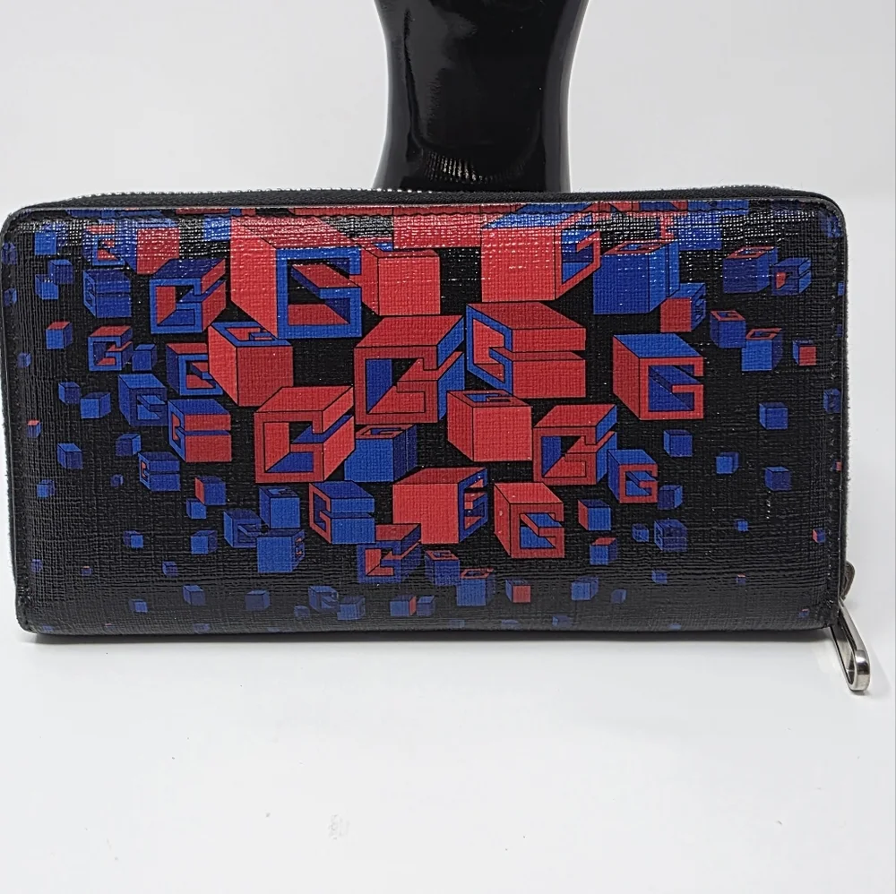 Gucci 3D Art Bi-fold Wallet With Box